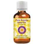 Deve Herbes Pure Karanja Seed Oil (Pongamia pinnata) Cold Pressed 100ml