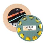 MAXIMUMCATCH Fly Line Gold Weight Forward WF2/3/4/5/6/7/8F 90-100F With 2 Welded Loop (WF4F)