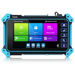 Rsrteng 8K 32MP 4K 12MP IP Camera Tester, IPC-5100 Plus 8MP AHD CVI TVI CVBS 4K HD Display Video Monitor 5.4 inch IPS Touch Screen IPC Tester Support POE PTZ W-i-F-i RS485 HD & VGA Input DC12V Output