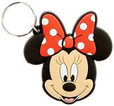 Disney Junior RK38321C Minnie Mouse-Head Rubber Keychain, Multicoloured, 60 x 80 cm