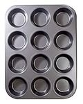 12 Cups Muffin and Cupcake Pan, Non