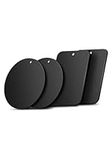 TOPK Metal Plate for Phone, 4 Pack Universal Replacement Phone Car Mount for All Magnetic Car Phone Holder Cradle