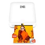 Kodak Step Slim Instant Mobile Photo Printer – Wirelessly Print 2x3” Photos on Zink Paper with iOS & Android Devices