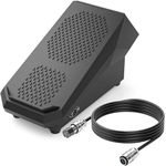 ARCCAPTAIN TIG 5-pin Welding Foot Pedal - Remote Amp Control TIG Foot Pedal, 10 Feet Cable for ARCCAPTAIN TIG200, TIG200P ACDC