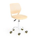 FurnitureR Writing Task Chair Ergonomic Kids Teens Boys Girls Study Chair - Adjustable Height Swivel Computer Laptop Desk Chair for Home,Office,Study Room