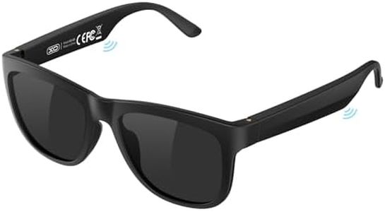 Bluetooth Sunglasses for Women & Men, Smart Audio Sunglasses Outdoor with Built-in Speakers, UV400 Protection, Wireless Music & Calls, Lightweight Frame, Touch Control Compatible with iOS/Android