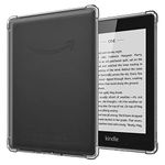 SFFINE Clear Case for 6" Kindle Paperwhite (10th Generation, 2018 Release),Scratchproof Thin Slim Soft TPU Gel Silicone Case Protective Cover for Kindle Paperwhite 4 10th Gen 6 Inch,Transparent