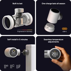tado Smart Radiator Thermostat Kit – Wireless Heating Control