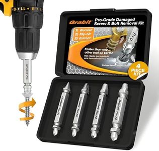 Alden 8440P Pro Grabit Broken Bolt and Damaged Screw Extractor 4 Piece Kit