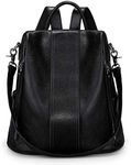 S-ZONE Women Soft Leather Backpack 