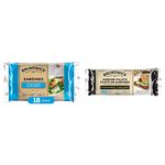 Brunswick Sardines In Spring Water - 106g, 18 Count - Canned Sardines – 17g Of Protein Per 84g Serving Drained & Sardine Fillets Seafood Snacks Golden Smoked 92g, 18 Count - Canned Sardines