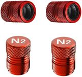 Tire Valve Stem Caps - 4 Pack Anti-