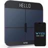 Wyze Smart Scale X - Digital Bathroom Scale for Body Weight, BMI, Body Fat, Muscle Mass, Heart Rate Monitor | Sync with Health Apps | for People, Baby & Pet, 400 lbs (Black)