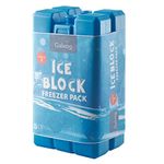 Galvog® Freezer Blocks Ice Packs 400mlx2 for Lunch Box | Long Lasting Reusable Ice Blocks For Cool Bags Lunch Boxes Coolers – Your Travel Camping Picnic Companion