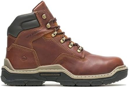 Wolverine Mens Raider Durashocks 6Inch Boot, Peanut, 11.5 X-Wide