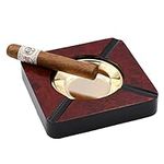 Burl Wood 4 Cigar Ashtray