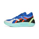 Puma Unisex-Adult TRC Blaze Court Electric Peppermint-Royal Sapphire-Warm Earth Basketball Shoe - 9UK (37658228)