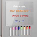 Acrylic Magnetic Dry Erase Board fo