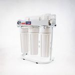 Vyair RO-300 4-Stage Reverse Osmosis Water Filter System with Pressure Gauge - 300 Gallons Per Day (1,136 Litres) for Drinking Water Koi and Tropical Aquariums and Window Cleaning