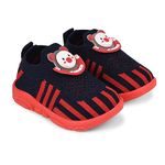 KATS Musical Shock-Absorbing Chu-chu Sound Shoes for Babies, Baby Boys and Baby Girls 9 Months to 12 Months Crafted with Non-Toxic Material and Polyvinyl Chloride Soft Sole | Sports Musical Shoes Red