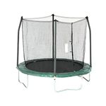 Skywalker Trampolines 8' Round Trampoline with Safety Enclosure Combo, Green