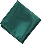 Mens Bottle Green Pocket Square