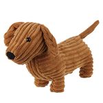 Apricot Lamb Toys Plush Clare Dachshund Stuffed Animal Soft Cuddly Perfect for Kids 8.7 Inches