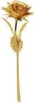 "RosensForever" 24k 6-inch Gold Foil Rose - Best Valentine's Day Gifts - Handcrafted & Last Forever! Gift Box and Gift Card Included