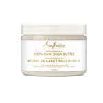 Shea Moisture 100% Raw Shea Butter for intensive hair and skin moisture Ultra Hydration paraben free 310 ml