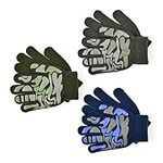 undercover lingerie Boys 3 Pack Assorted Gripper GL111 Magic Gloves Camo