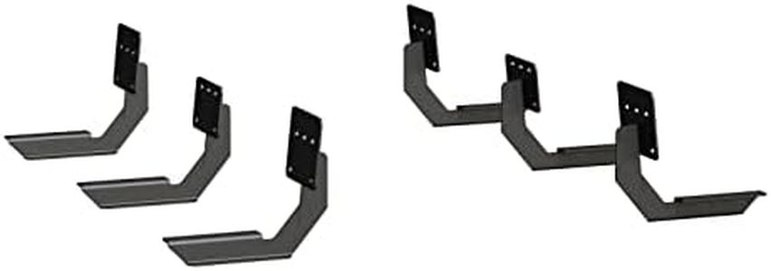 Luverne trk 4055105 Black 5" Mounting Brackets for Slim Grip Running Boards