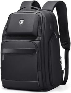 Fenree.geer Travel Laptop Backpack for Men, Expandable Water Resistant 15.6 Inch Computer Backpack with USB Port, Mens Hardshell Laptop Bag for Business/Work/College, Black