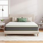 Novilla King Mattress, 12 Inch Gel Memory Foam Hybrid King Mattress in a Box with Individual Pocketed Coil for Peaceful Sleep & Supportive, Mattress King Size, vigour