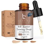 Self Tanning Drops - Self Tanner Drops for Face Tanner, Sunless Tan, Body & Face Self Tanner Drops, Face Tanning Drops to Make Self Tanner Face Self Tanning Lotion, Tan Drops for Face Tan