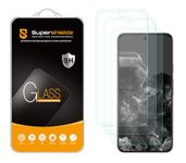 Supershieldz (3 Pack) Designed for Google (Pixel 9 Pro) Tempered Glass Screen Protector, Anti Scratch, Bubble Free