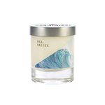 Wax Lyrical Sea Breeze Candle, Up to 35hrs, Wax, Ivory, Small Jar