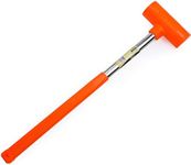 Stark Dead Blow Hammer 9 lb Pound with Non-Marring Rubber Coating 9lbs Head, Orange