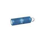 OLIGHT i1R 2 Pro EOS Rechargeable Tiny Keychain Torch 180 Lumens LED Flashlights,Slim Mini Handheld Light,Powered by Rechargeable Battery with Type-C USB Cable for Everyday Carry(Lake Blue)