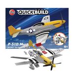 Airfix Quickbuild P-51D Mustang Plastic Model Kit