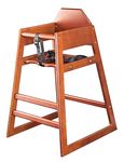 Chef-Hub Stackable Baby & Kids Wooden High Chair, Hotel & Restaurant Quality. Flat Packed, Conforms to BS EN14988:2006 Pts 1&2 UK Supplier