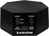LectroFan High Fidelity White Noise Machine with 20 Unique Non-Looping Fan and White Noise Sounds and Sleep Timer