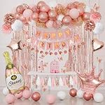 Rose Gold Birthday Party Decoration