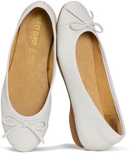 Project Cloud Ballet Flats for Women Shoes - Memory Foam Insole and Lightweight Mary Jane Flats - Non-Slip and Comfortable Womens Shoes (Ashley,COOLGREY,11)