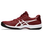 ASICS Men's GEL-GAME 9 Tennis Shoes, 10, ANTIQUE RED/WHITE