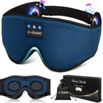 Sleep Headphones, 3D Sleep Mask Blu