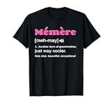 funny Memere Definition shirt Gift For French Grandmother T-Shirt