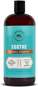 Rocco & Roxie Dog Shampoo and Conditioner - Soothe Oatmeal Shampoo for Itch Relief, Calm Hypoallergenic Shampoo for Sensitive Skin, and Shine Argan Oil Pet Wash - Puppy Bathing Supplies