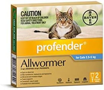 Profender Cat Allwormer Broad Spectrum Control, 2 count