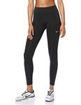 Nike Women's Fast Running Tights (Black, Small)