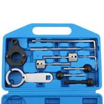 ACLONG Engine Camshaft Timing Lock Tool Set Compatible with VW Audi SEAT Skoda 1.6 2.0 TDI CR T10490 T10051 T10060A T10264 Timing Repair Tool Kit